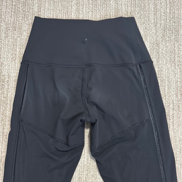 Lululemon Wunder Train Mesh Panel High-Rise Tight 25" Woman's Size 4 Leggings - Picture 6 of 9